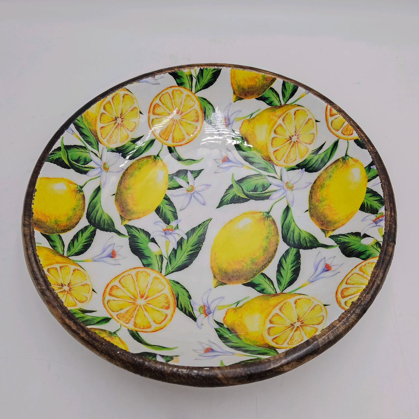 Menaje hogar Vajillas Platos Madera Amarillo