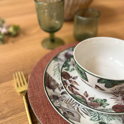 Menaje hogar Vajillas Porcelana Blanco