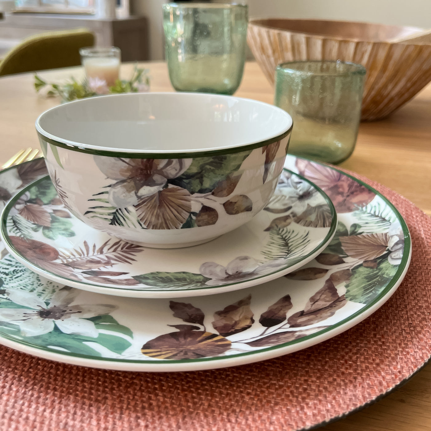 Menaje hogar Vajillas Porcelana Blanco