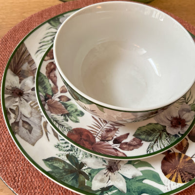 Menaje hogar Vajillas Porcelana Blanco