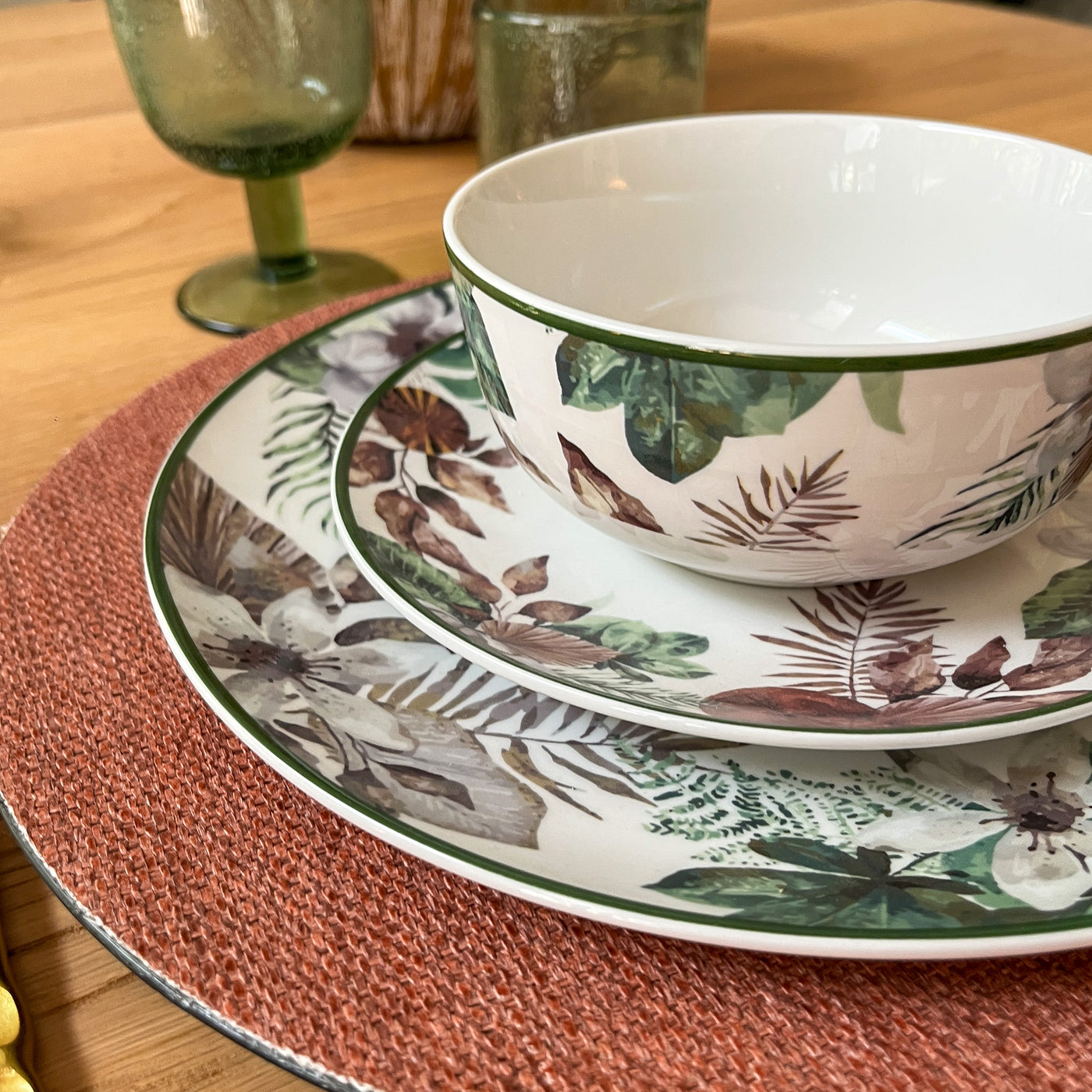 Menaje hogar Vajillas Porcelana Blanco