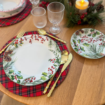 Menaje hogar Vajillas Porcelana Verde