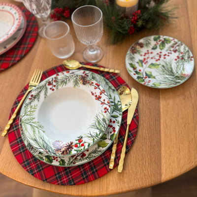 Menaje hogar Vajillas Porcelana Verde