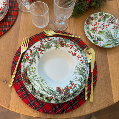 Menaje hogar Vajillas Porcelana Verde