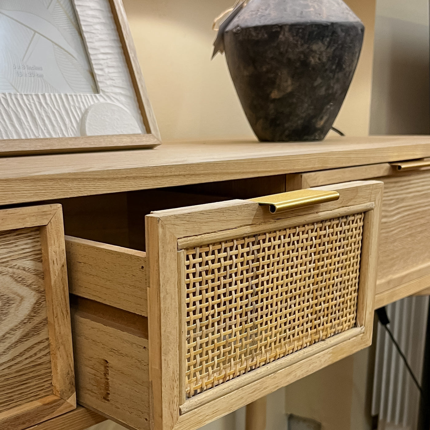 Muebles Consolas y recibidores Ratán Natural