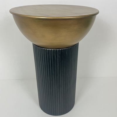 Muebles Mesas Auxiliares Metal Dorado