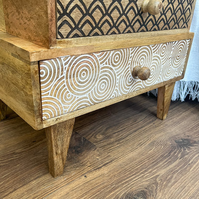 Muebles Mesillas Madera Natural