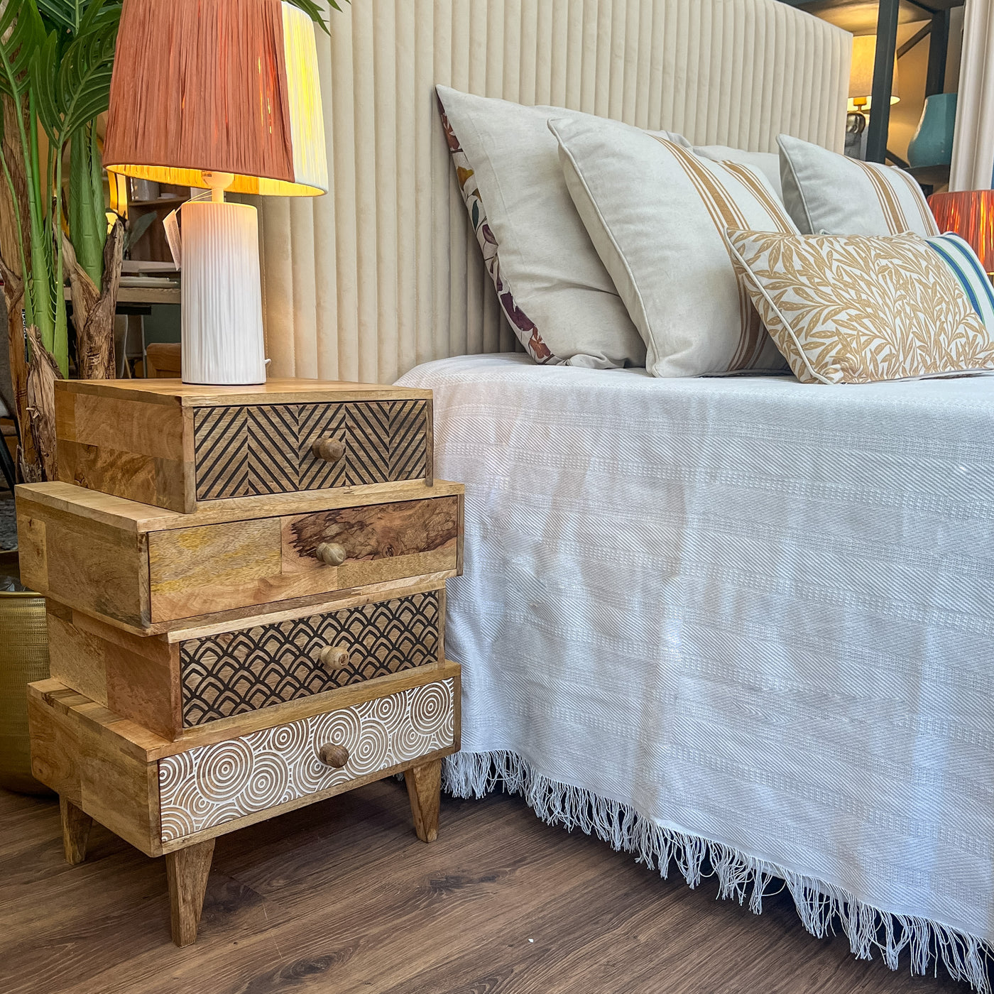 Muebles Mesillas Madera Natural