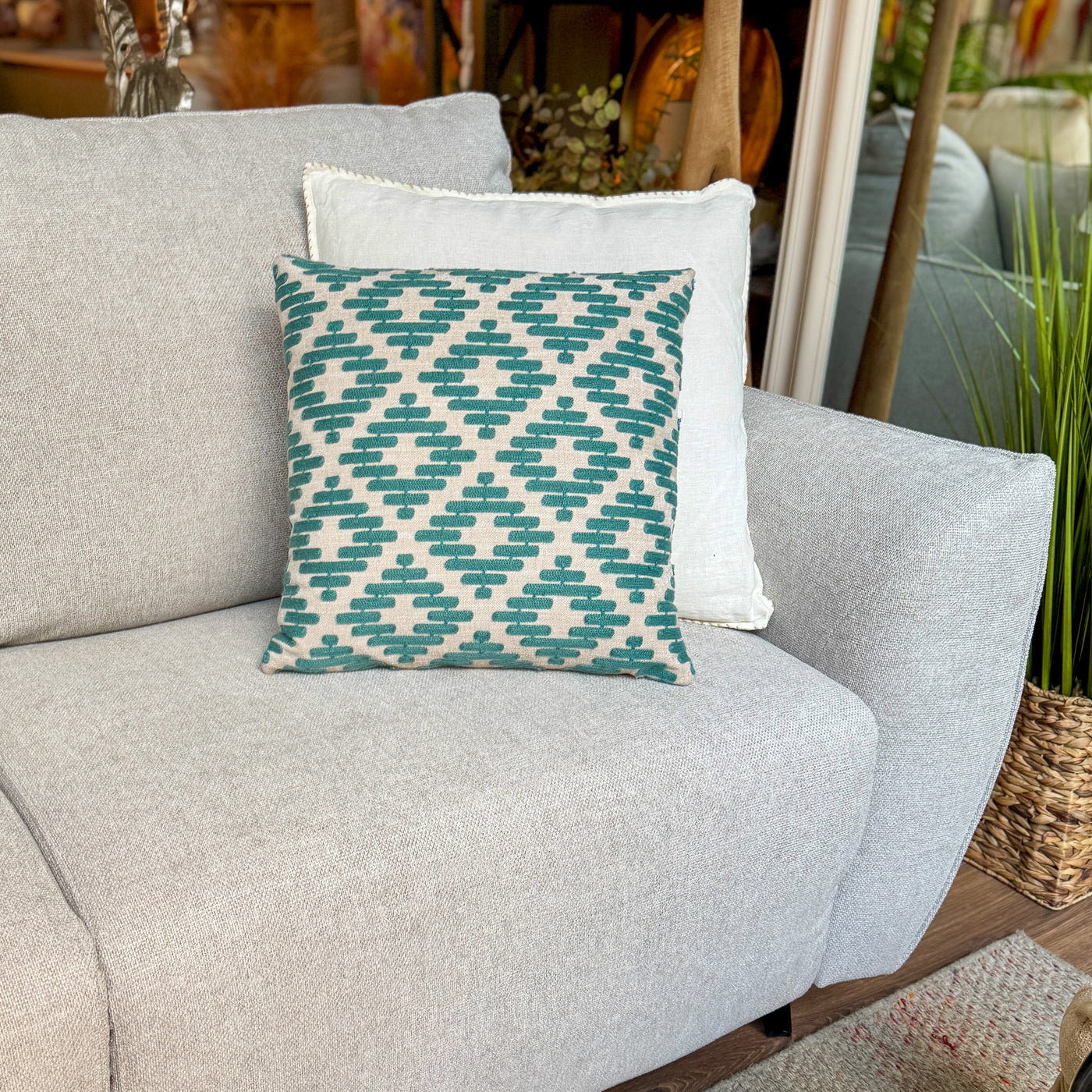 Textil Cojines Azul