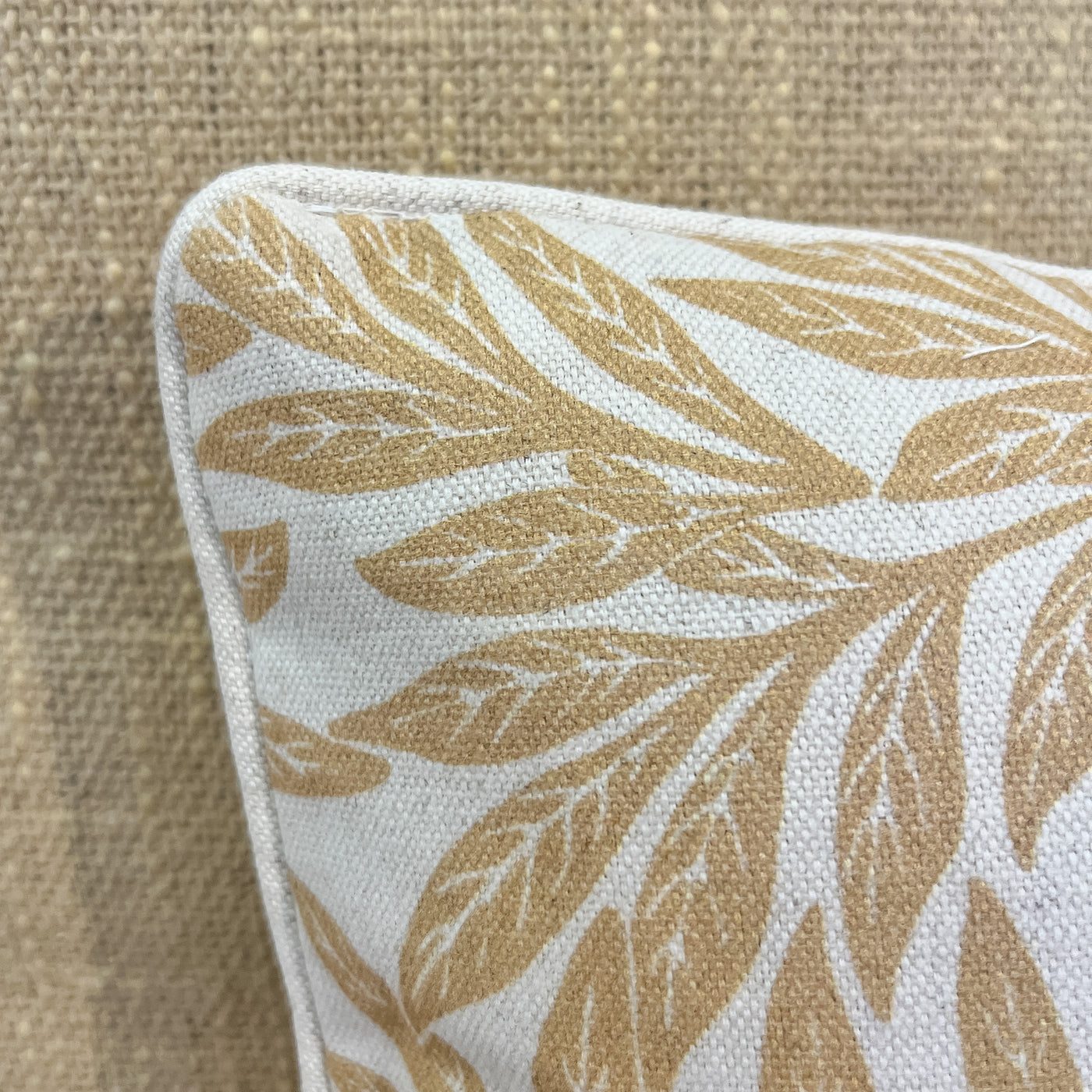 Textil Cojines Fibras naturales Beige