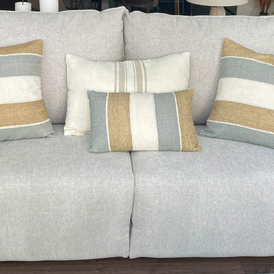 Textil Cojines Fibras naturales Beige