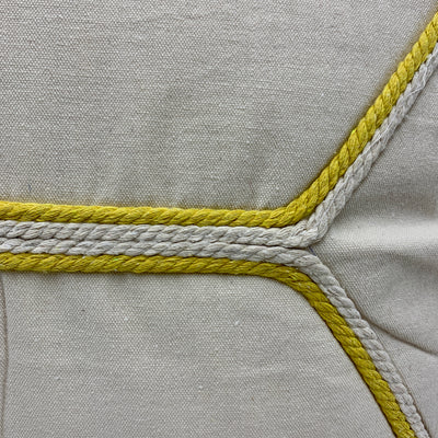 Textil Cojines Fibras naturales Blanco