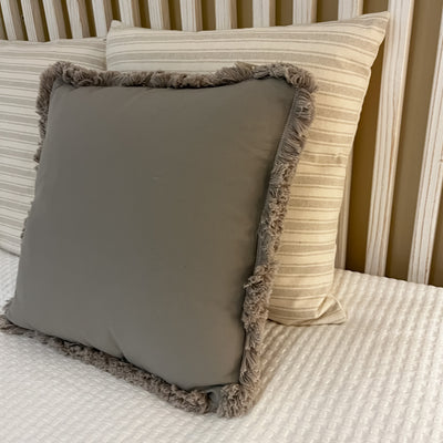 Textil Cojines Fibras sintéticas Gris