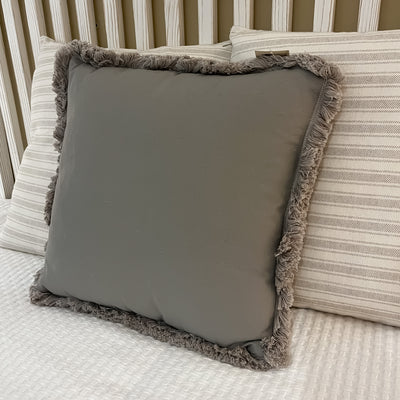 Textil Cojines Fibras sintéticas Gris