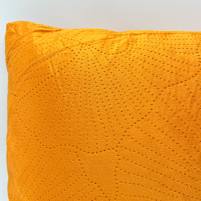 Textil Cojines Fibras sintéticas Naranja