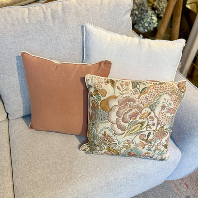 Textil Cojines Lino Marrón