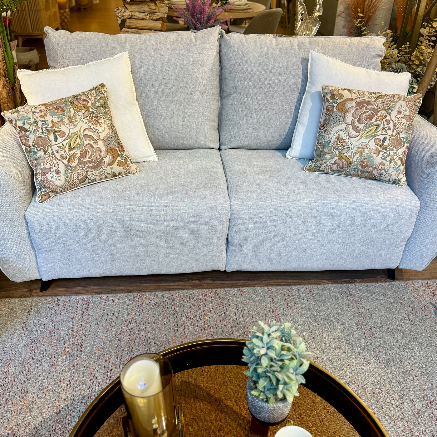 Textil Cojines Lino Marrón
