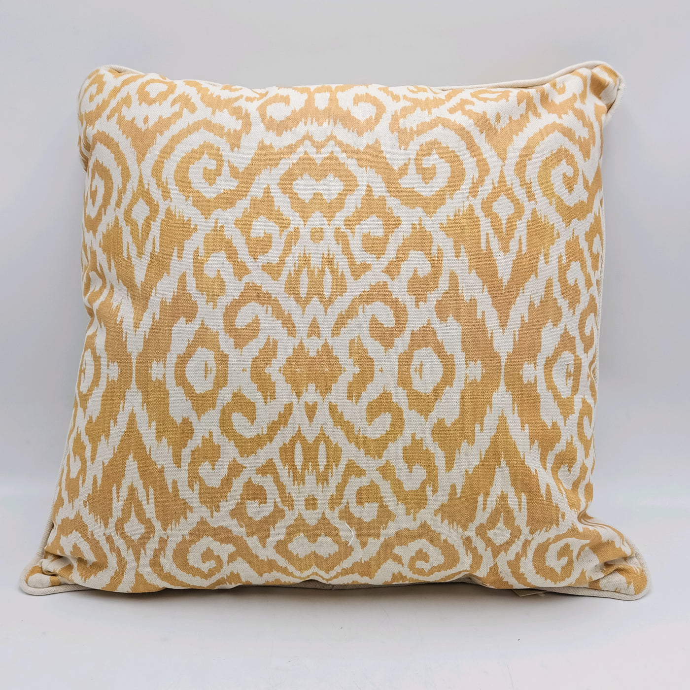 Textil Cojines Lino Mostaza