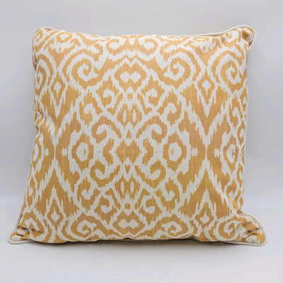Textil Cojines Lino Mostaza