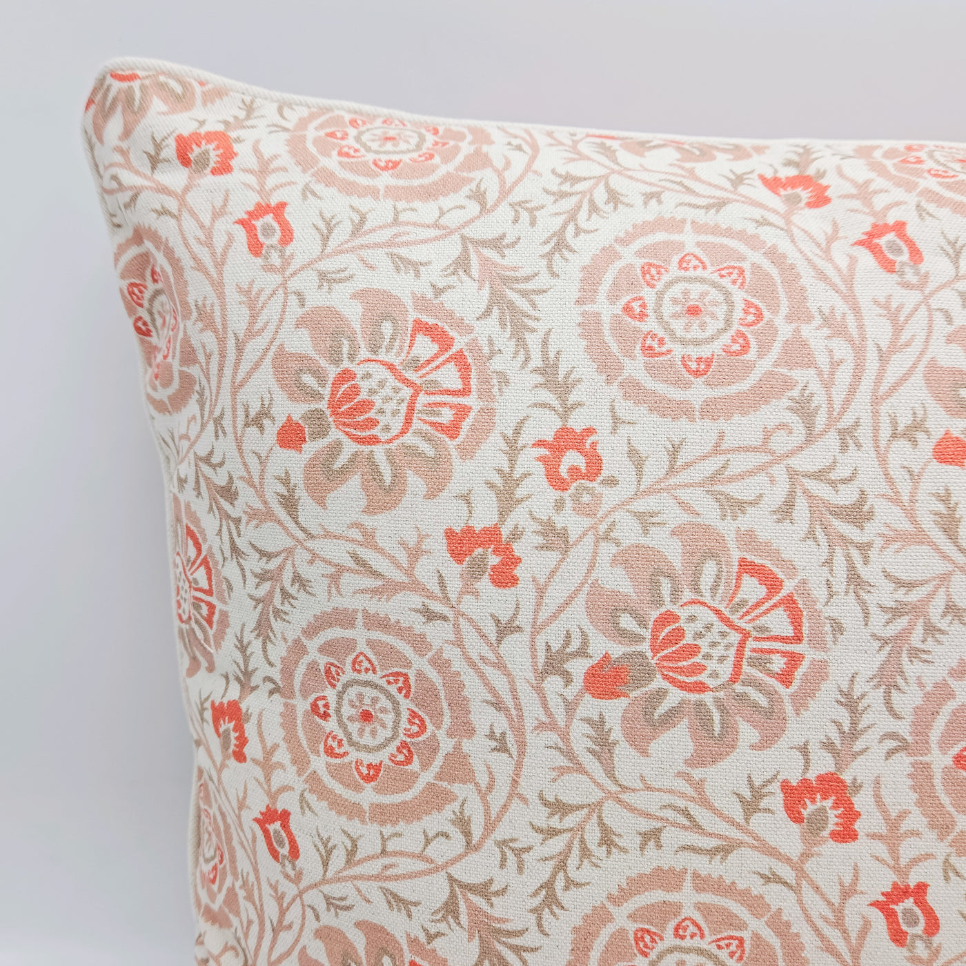 Textil Cojines Lino Naranja