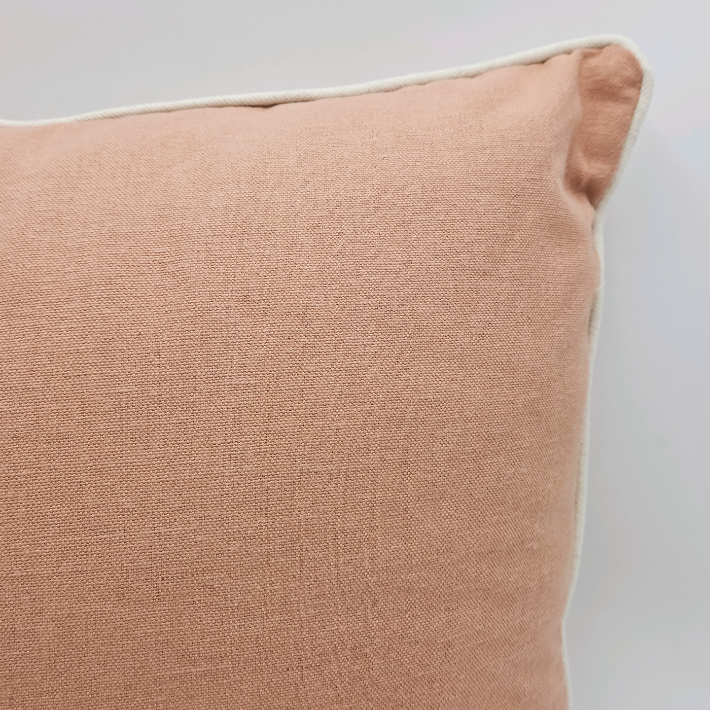 Textil Cojines Lino Naranja