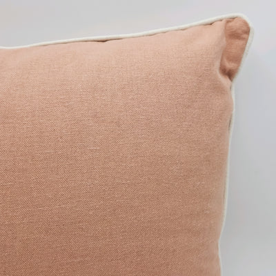 Textil Cojines Lino Naranja