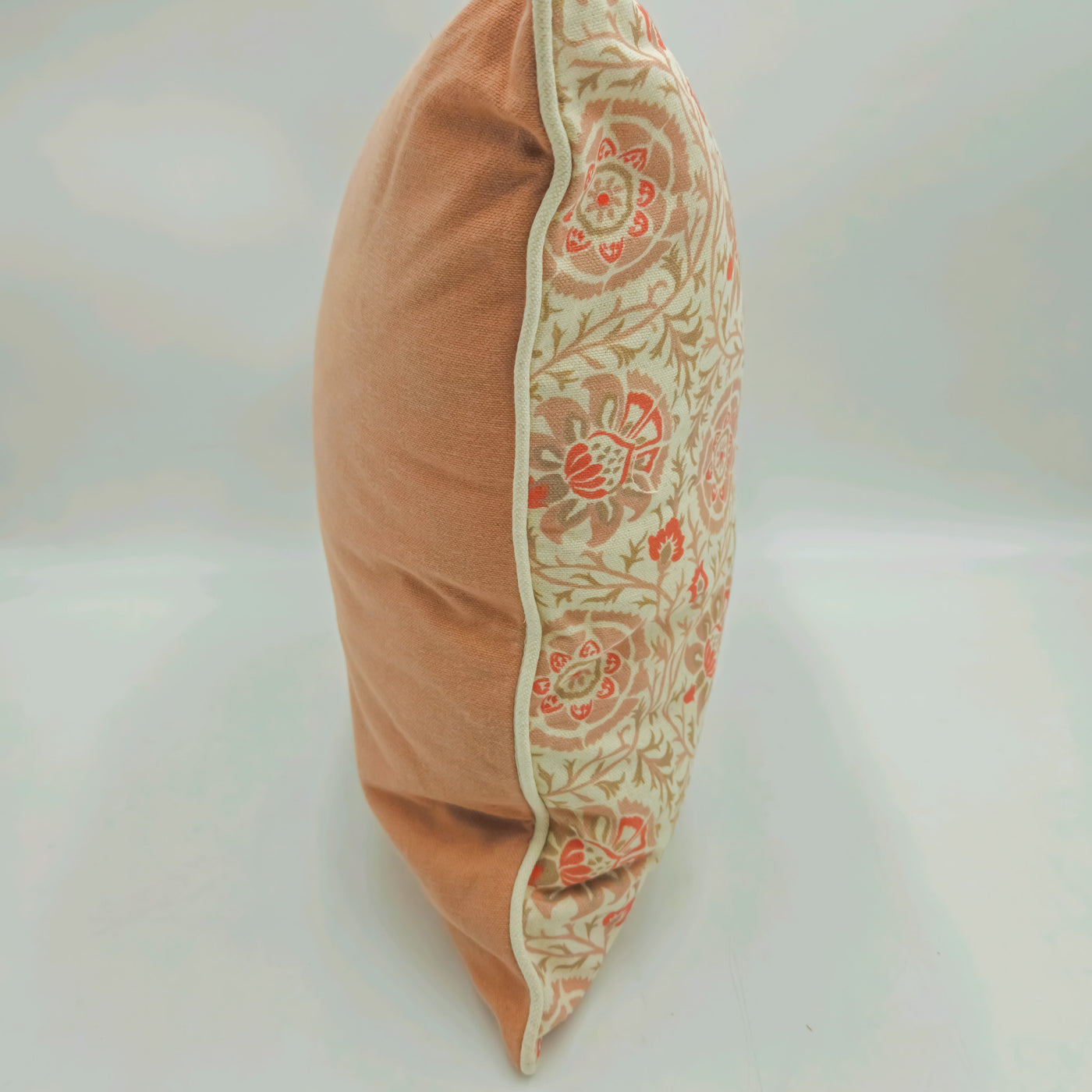 Textil Cojines Lino Naranja