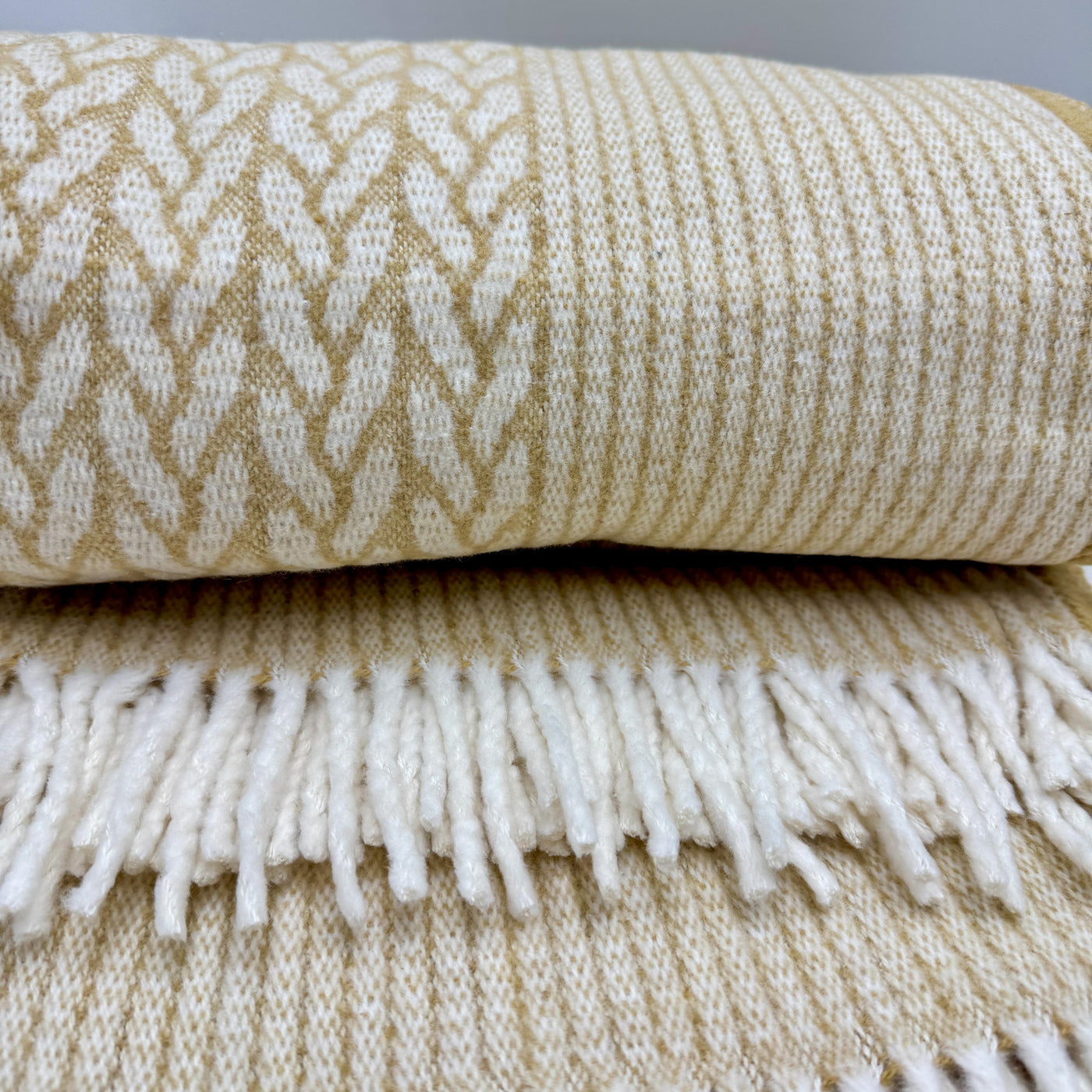 Textil Mantas y plaids Beige