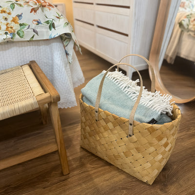 Textil Mantas y plaids Fibras naturales Verde