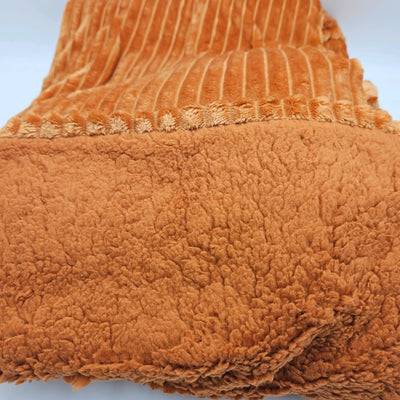 Textil Mantas y plaids Poliéster Terracota