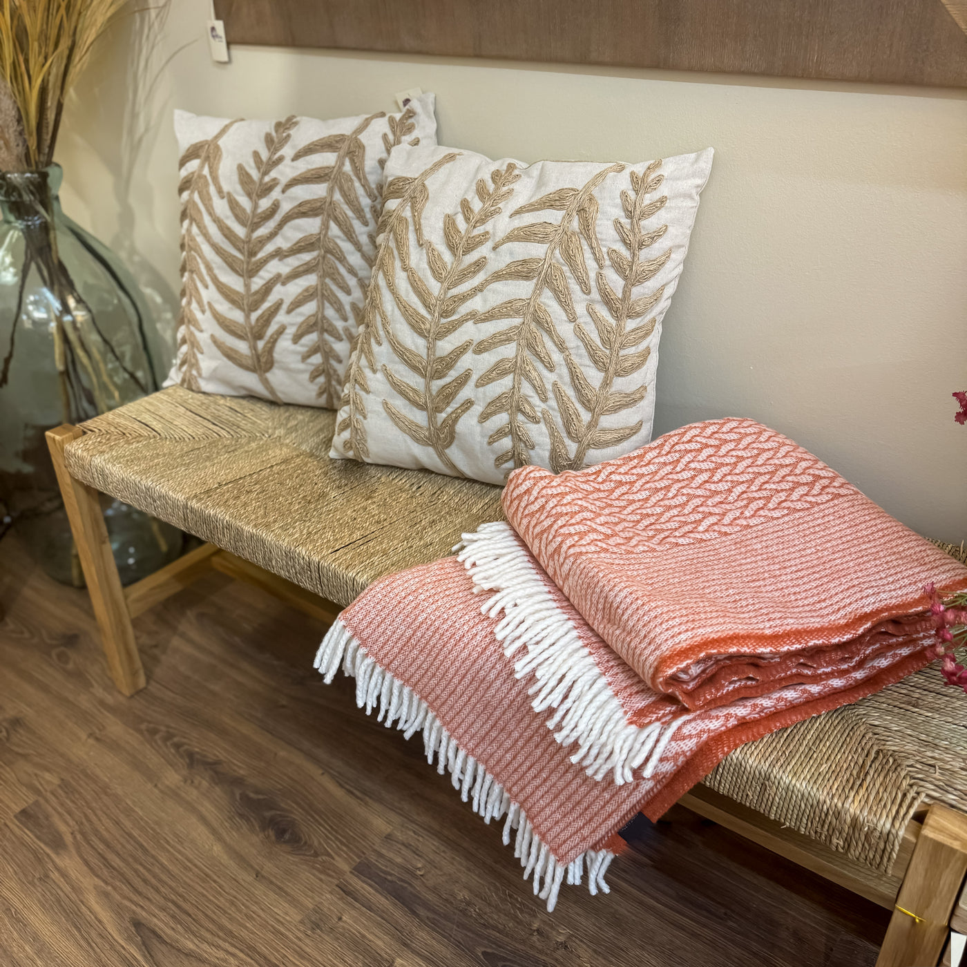 Textil Mantas y plaids Terracota