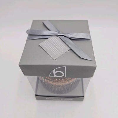 Vela aromática Dubrovnik amizcle blanco 10,5x12,5 cm