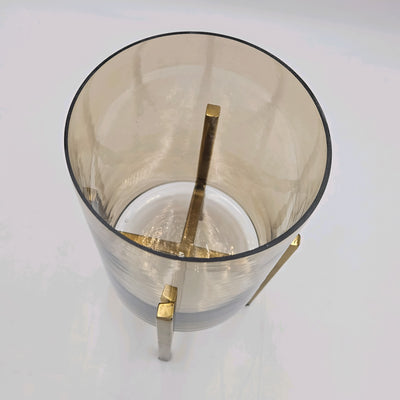 Velas y accesorios Portavelas Metal Dorado