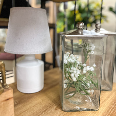 lámpara-mesa-blanca-30cm-gres