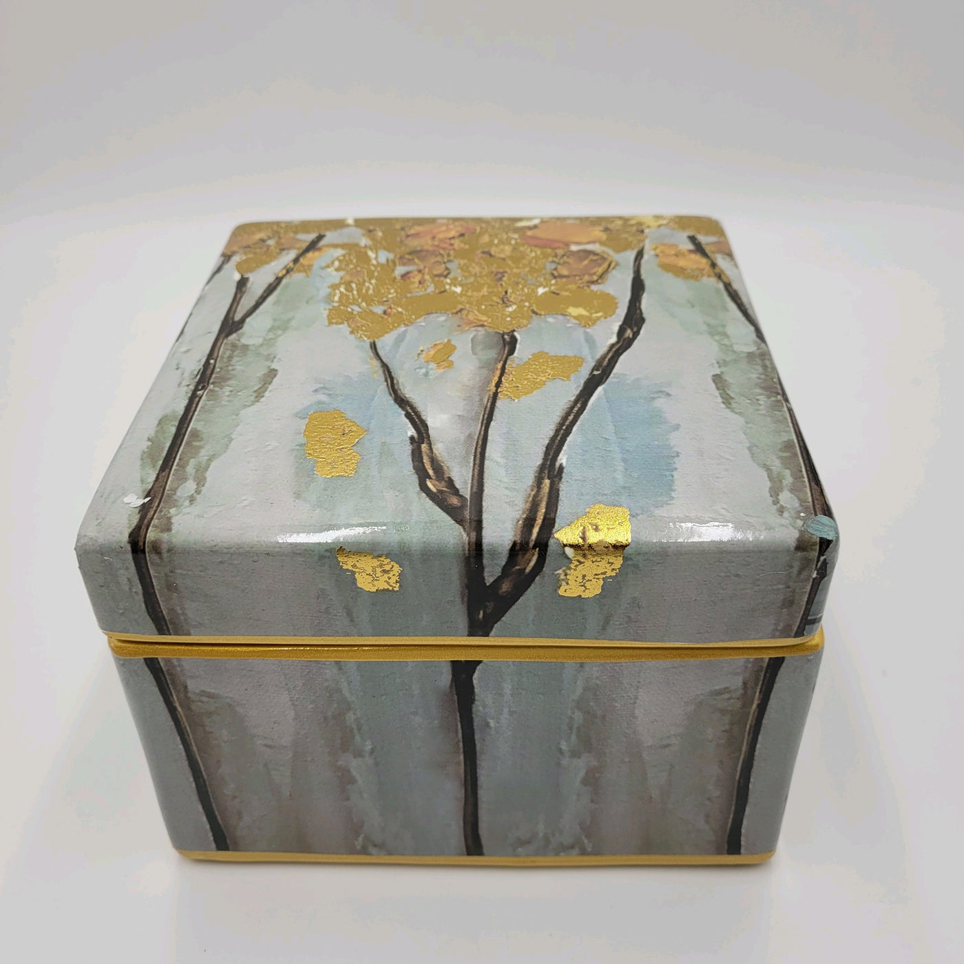 Cajas decorativas Cerámica Verde