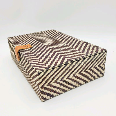 Cajas decorativas Fibras sintéticas Negro