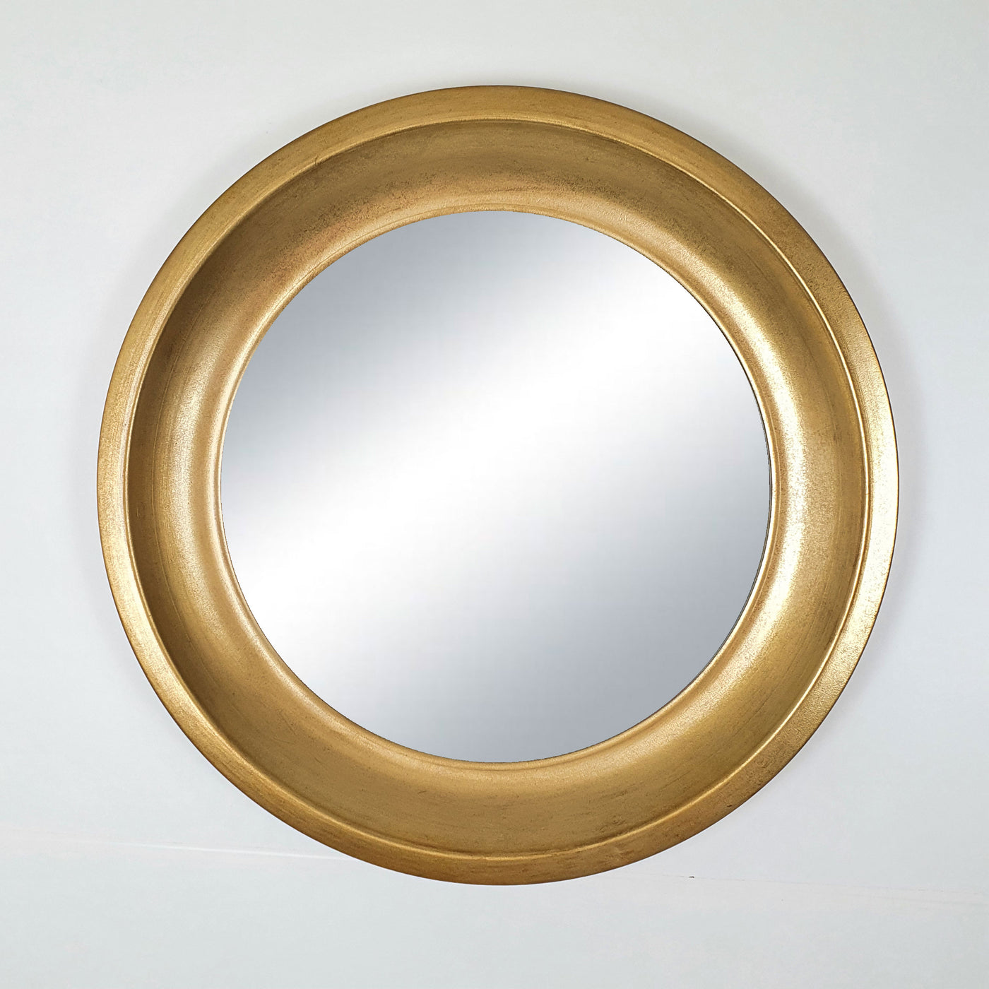 Espejo redondo dorado 71x71 – Petra Decora