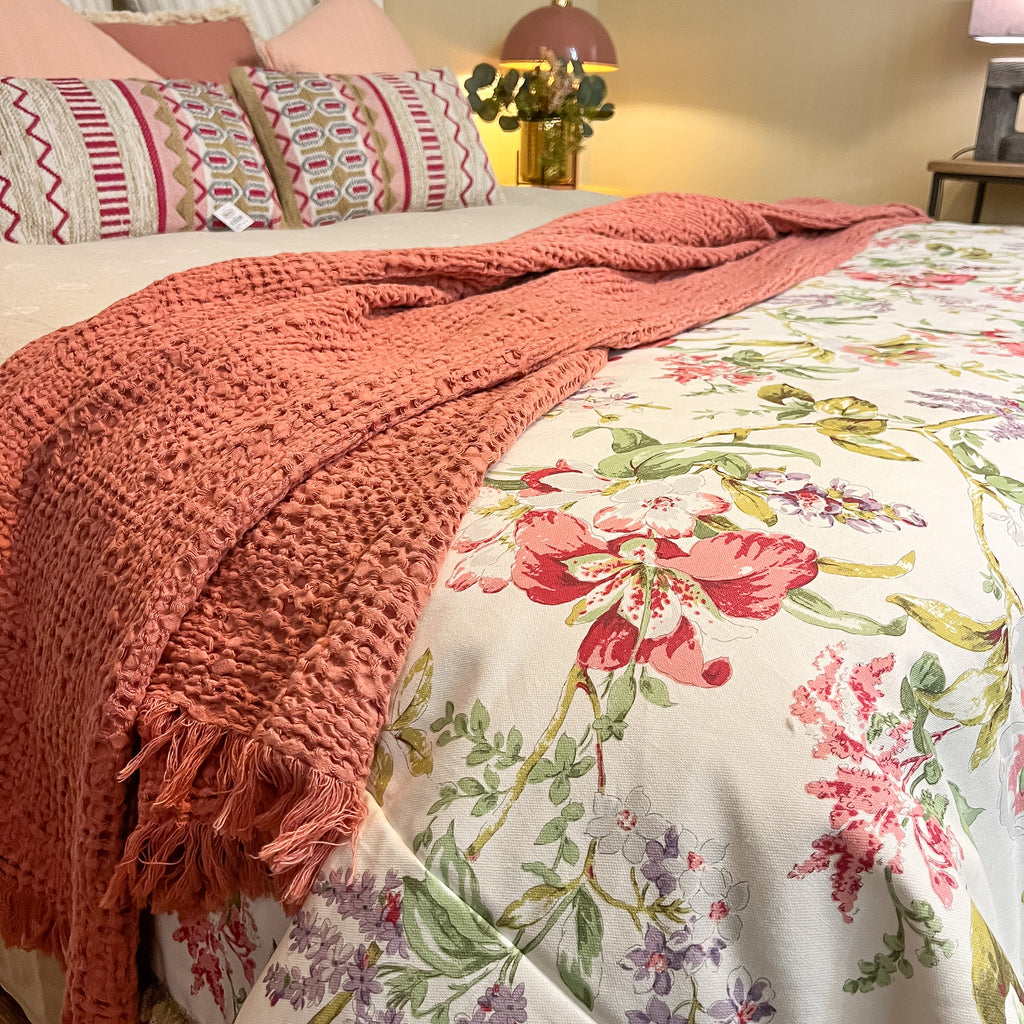 Manta sofá rosa palo – Petra Decora