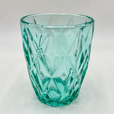 Menaje hogar Cristalería Vasos Vidrio y cristal Verde