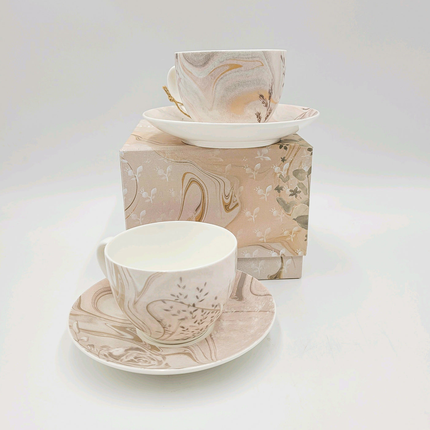 Menaje hogar Tazas y teteras Juego de tazas Porcelana Rosa
