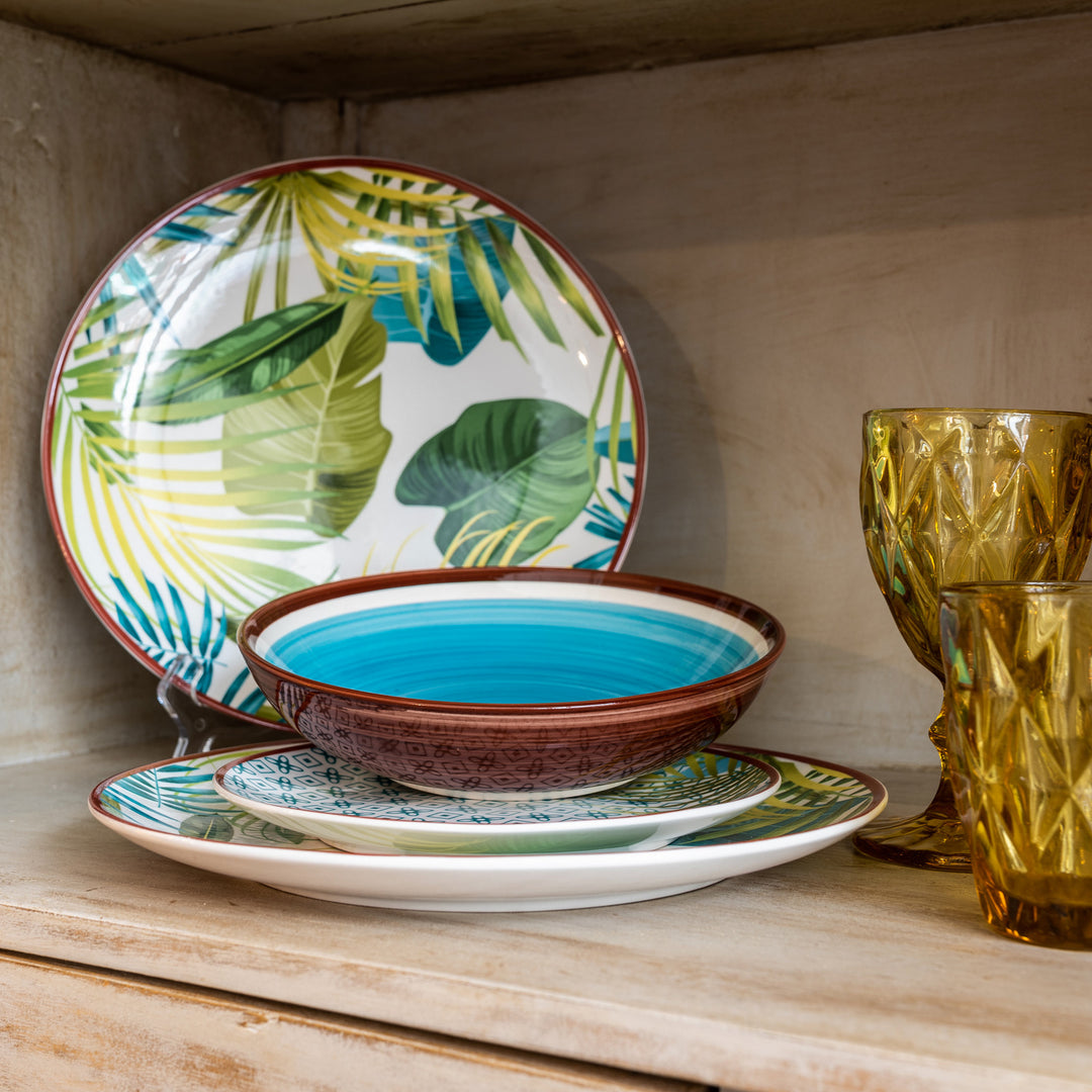 Vajilla jungle 18 piezas – Petra Decora