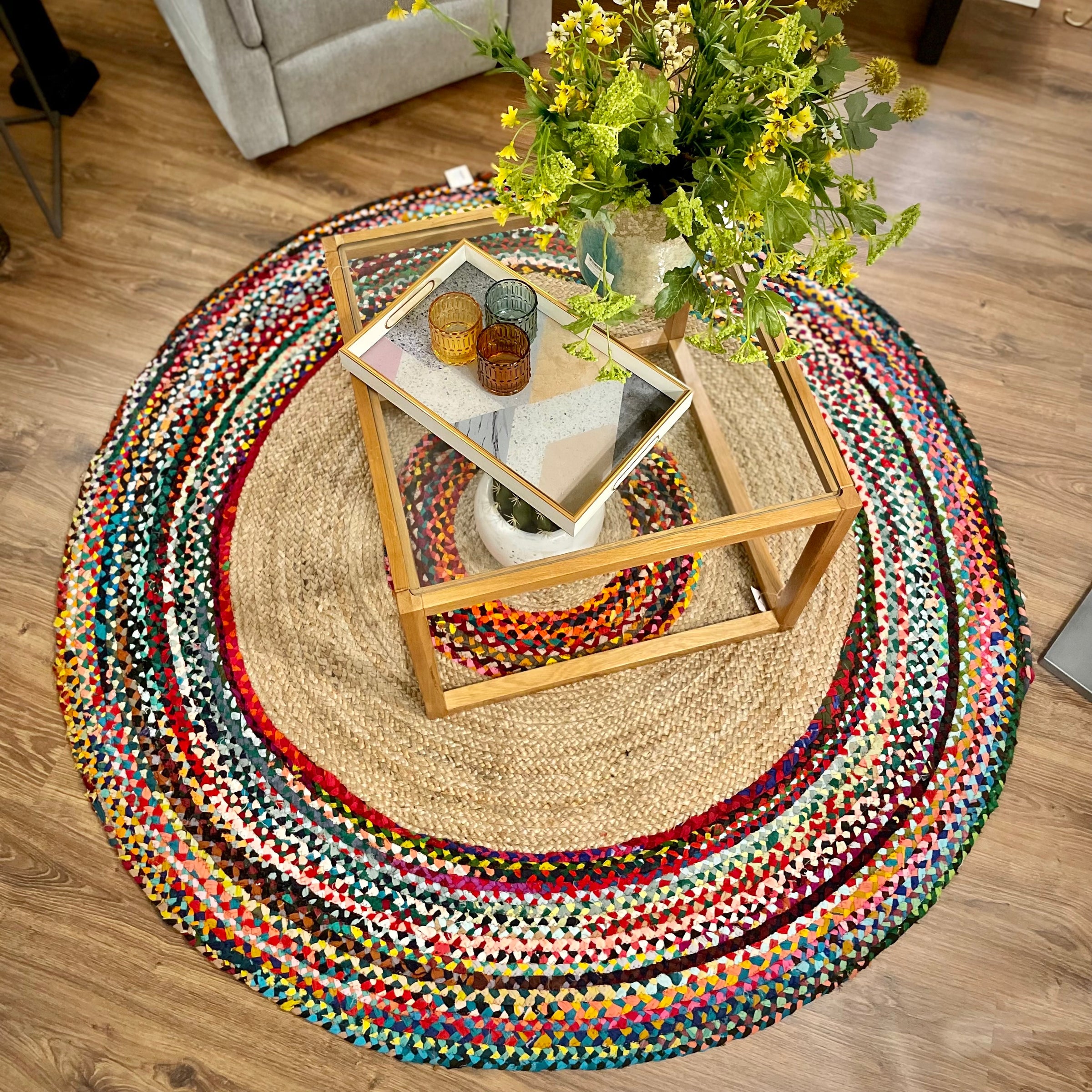 Textil Alfombras Fibras naturales Multicolor