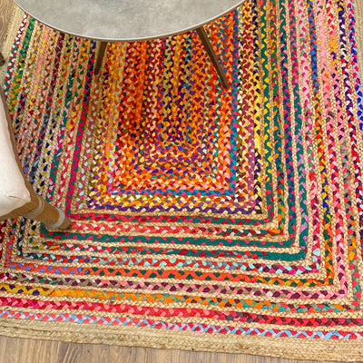 Textil Alfombras Fibras naturales Multicolor