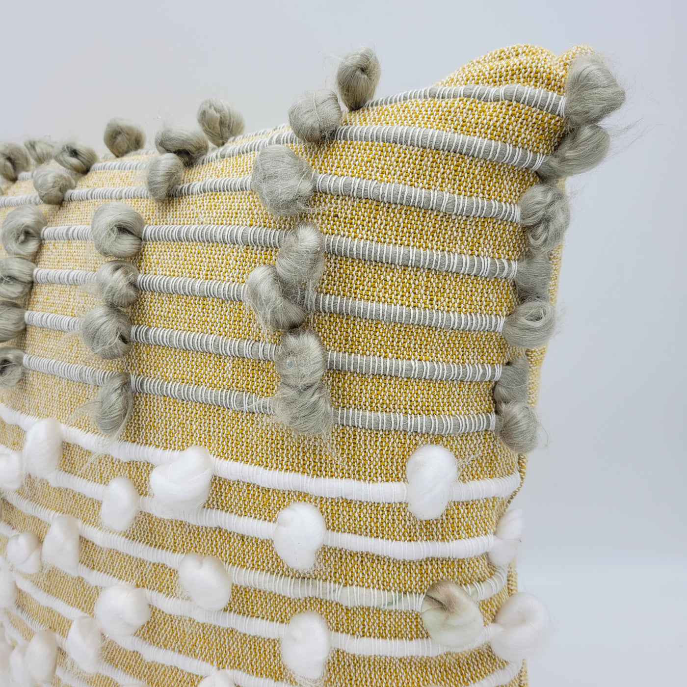 Textil Cojines Fibras naturales Beige