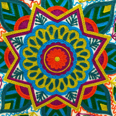 Textil Cojines Fibras sintéticas Multicolor