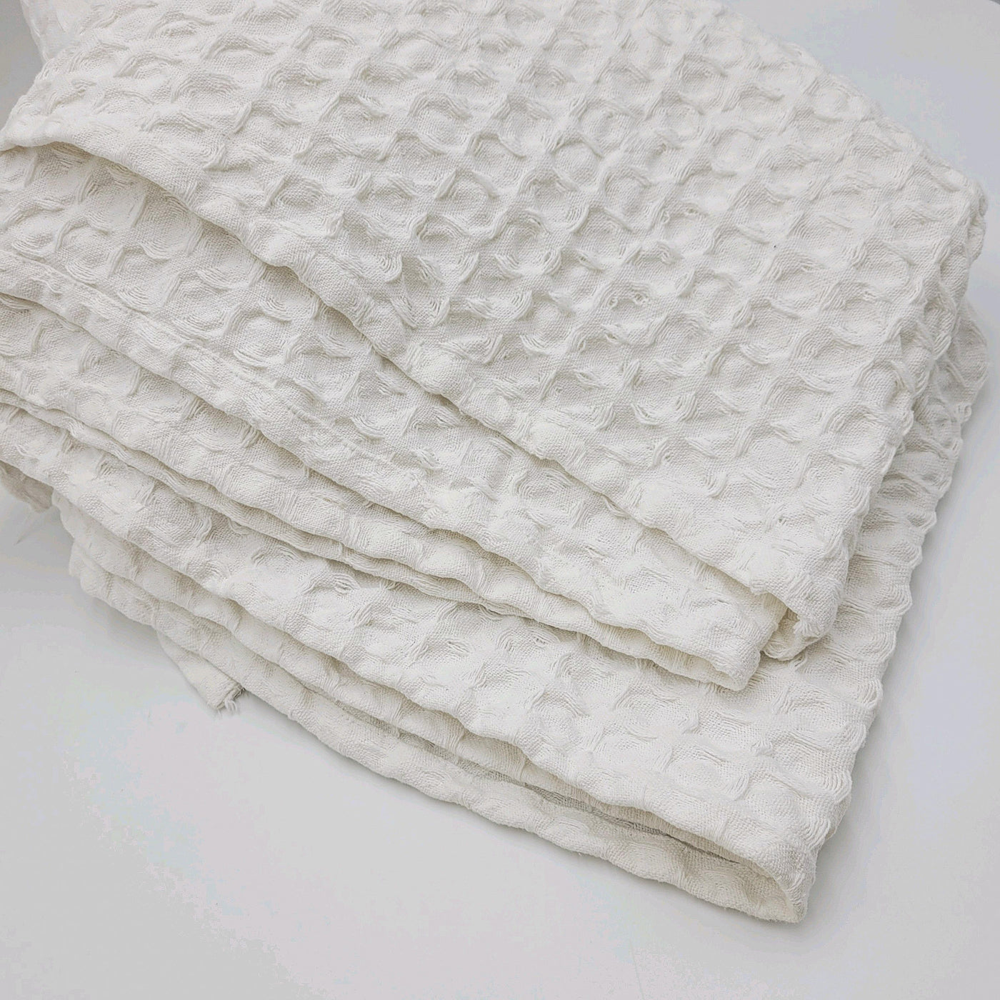 Textil Colchas Fibras naturales Blanco