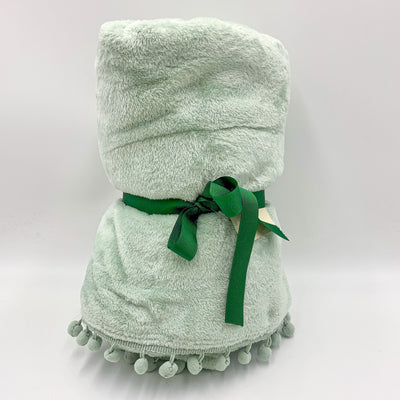 Textil Mantas y plaids Fibras sintéticas Verde