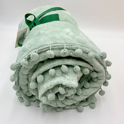 Textil Mantas y plaids Fibras sintéticas Verde
