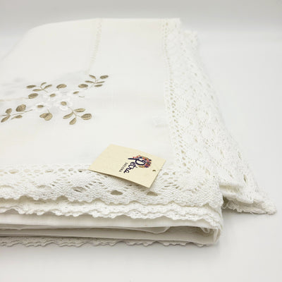 Textil Manteles Fibras naturales Blanco
