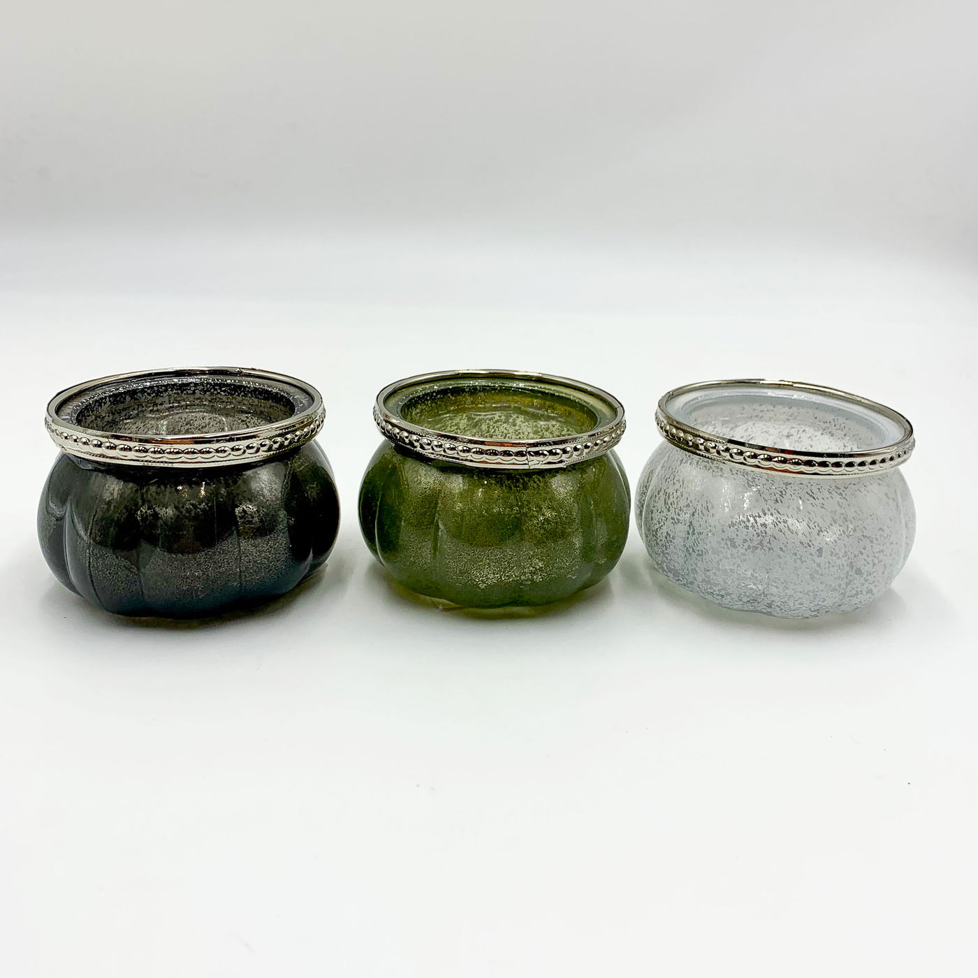Velas y accesorios Portavelas Vidrio y cristal Verde